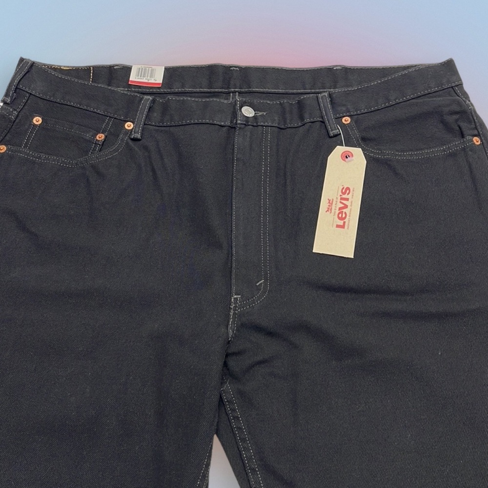 Levi's Men's Black Jeans - Classic Straight Fit
